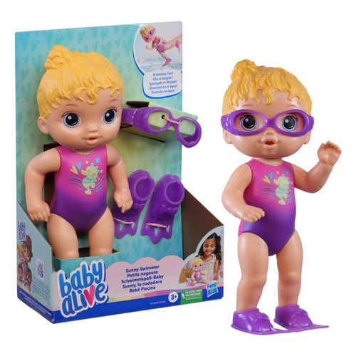 Muñeca Baby Alive Sunny Swimmer Bldh