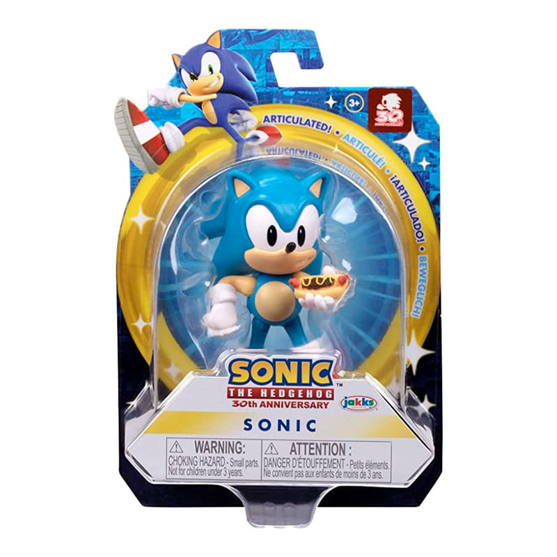 Sonic-The-Hedgehog-Wave-12-Figura-de-Sonic-con-Hot-Dog