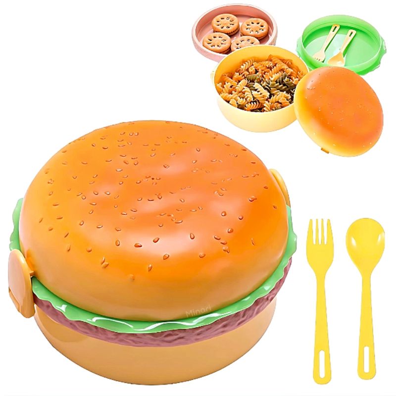 Taper-Hamburguesa-Lonchera-de-Alimentos-para-Niños---Cubiertos-98H