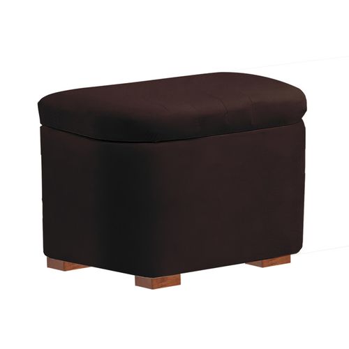BAUL ESTHER MAVISAC PEQUEÑO COLOR CHOCOLATE - TELA