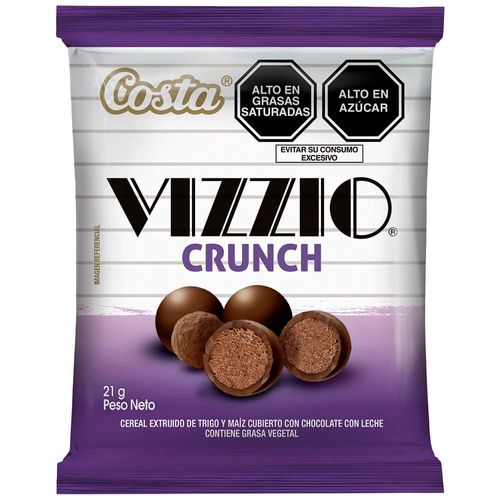 Chocolates COSTA Vizzio Crunch con Cereal Bolsa 21g