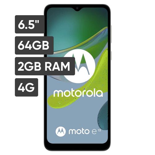 Smartphone MOTOROLA Motorola E13 6.5" 2GB 64GB 13MP+2MP Verde
