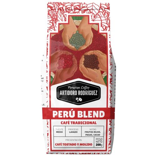 Café ARTIDORO Blend Molido Bolsa 200g