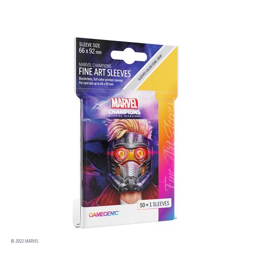 MARVEL: CHAMPIONS FINE ART SLEEVES – STAR-LORD