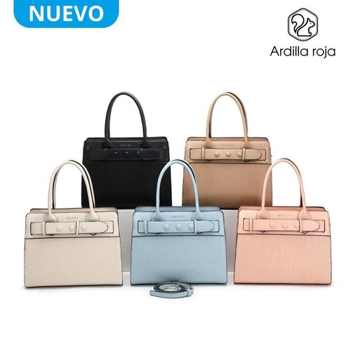 CARTERA PARA MUJER ARDILLA «ANTONELLA» NEGRO
