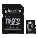 Memoria-Micro-SD-Kingston-Clase-10---Adaptador---64GB