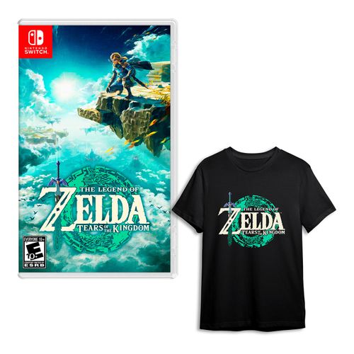 The Legend Of Zelda Tears Of The Kingdom Nintendo Switch + Polo S