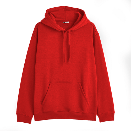 Polera Hombre Yansus Rojo Color Entero