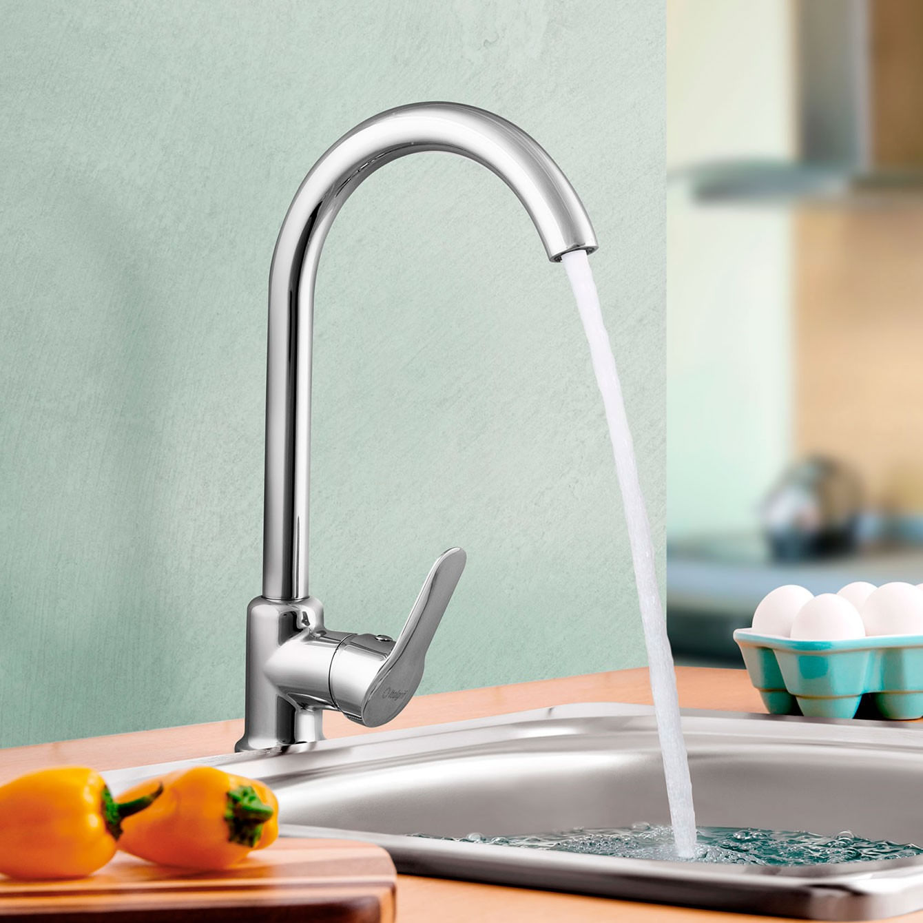 Mueble Griferia Lavadero Monocomando MONOCOMANDO PARA LAVADERO AL