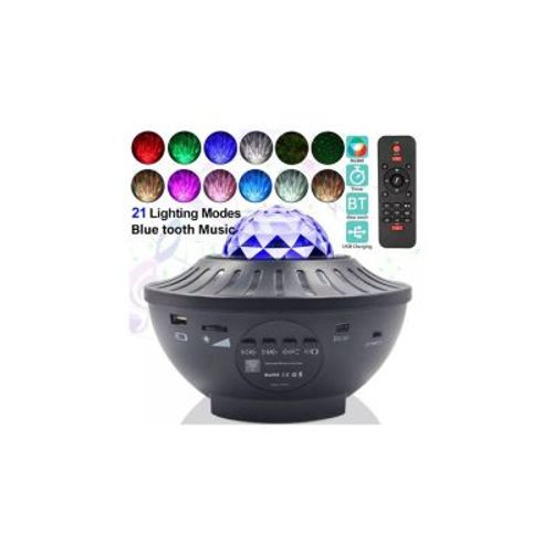 Proyector Parlante Galaxia Bluetooth Luces Led Control
