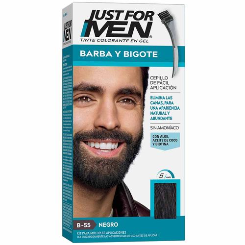 Tinte para Cabello JUST FOR MEN Negro Caja 28g