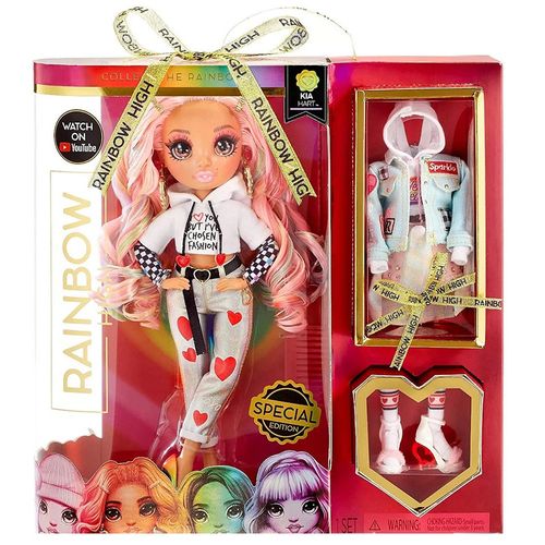 MUÑECA RAINBOW HIGH KIA HART EDICION SAN VALENTIN