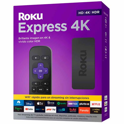 Control ROKU Express 4K Negro