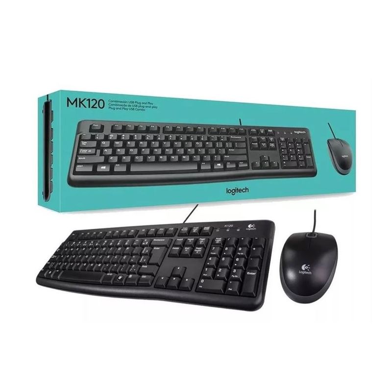 Kit-Teclado-y-Mouse-Logitech-Mk120-Negro