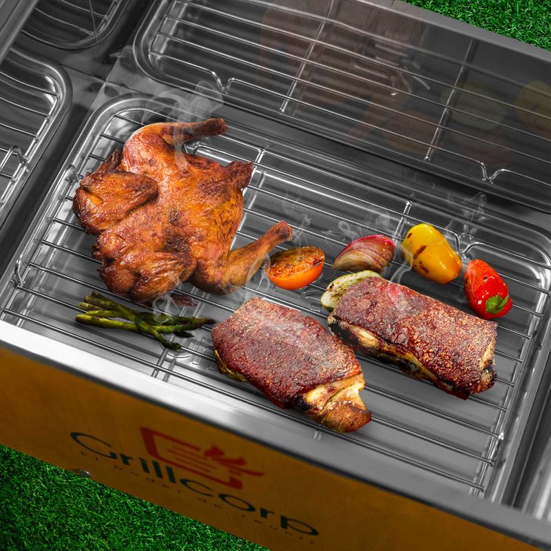 Bandeja-Y-Rejilla-Inoxidable-Junior-Para-Horno