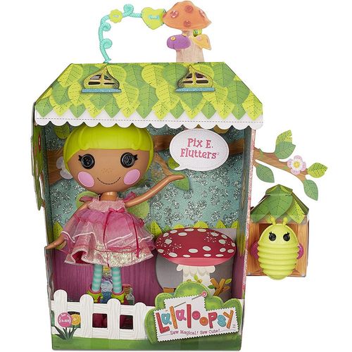 MUÑECA LALALOOPSY PIX E. FLUTTERS 33 CM