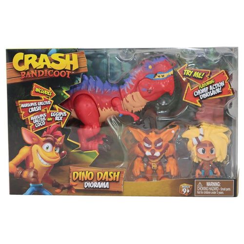 PLAYSET CRASH BANDICOOT DIORAMA DINO DASH