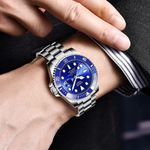 Reloj-Hombre-LIGE-10045-Azul-Cuarzo-Cristal-de-Zafiro