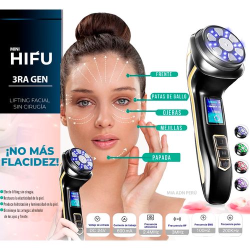 Ultrasonido hifu Lifting Sin Cirugía 3ERA GENERACION + GEL