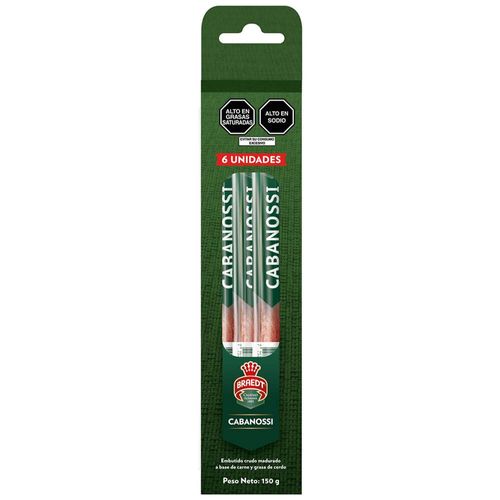Multipack Cabanossi BRAEDT Display 150g