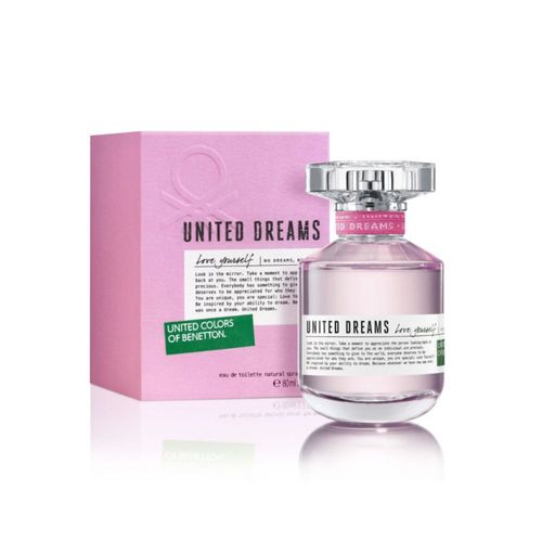 Perfume Mujer Benetton United Dreams Love Yourself Edt 80 Ml