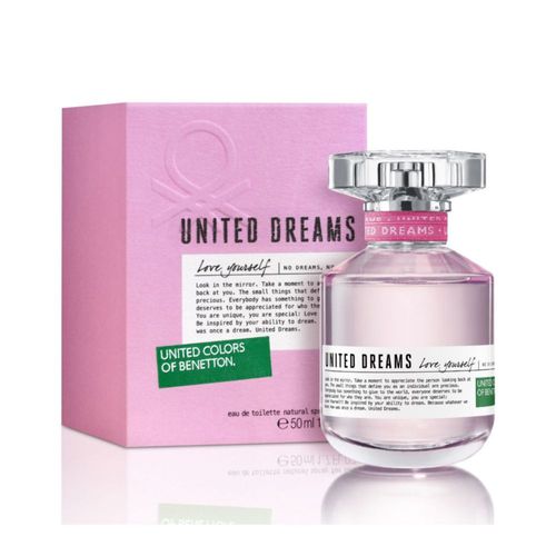 Perfume Mujer Benetton United Dreams Love Yourself Edt 50 Ml