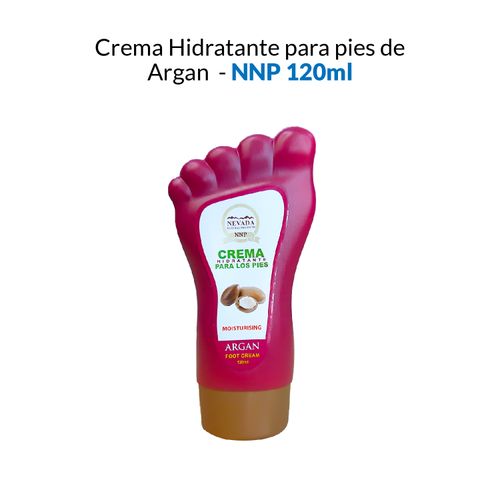 Crema Hidratante para pies de Argan - NNP 120ml