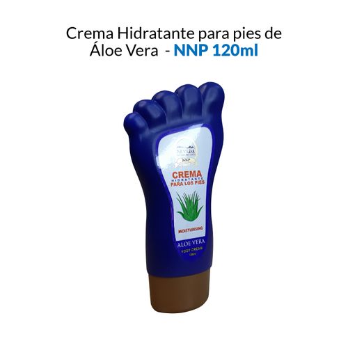 Crema Hidratante para pies de Áloe Vera - NNP 120ml