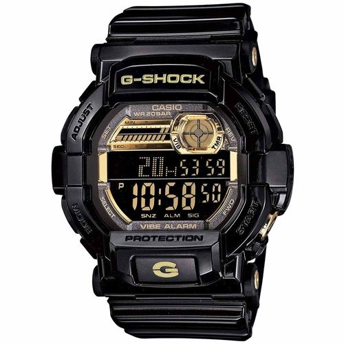 Reloj Casio G-Shock GD350BR-1 Digital Luz Led Vibrador Acuático Negro