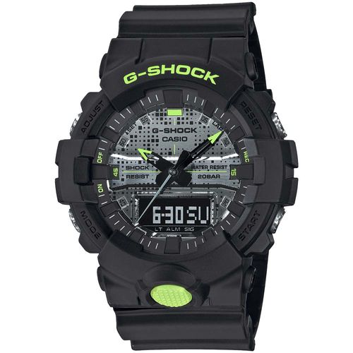 Reloj Casio G-Shock GA800DC-1A Digital Analógico Acuático Luz Led Resina Negro