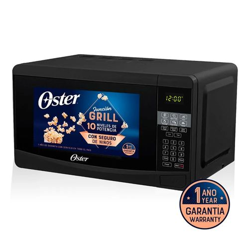 HORNO MICROONDAS OSTER 20 LTS POGKEW2702G NEGRO