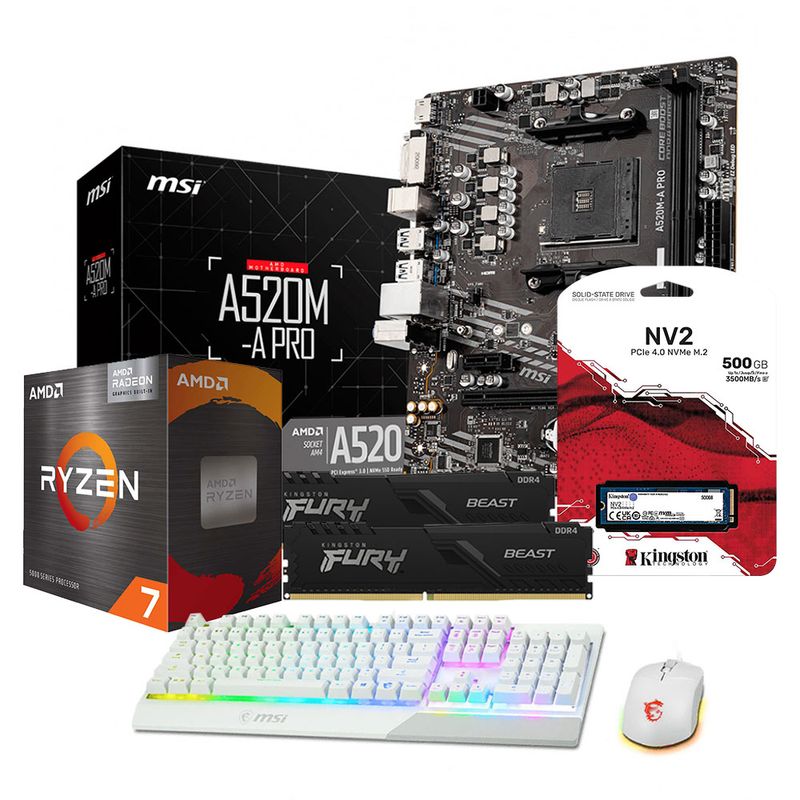 Pc-Universitario2-Ryzen-7-46Ghz-Monitor-24-Ssd-500Gb-Ram-16Gb