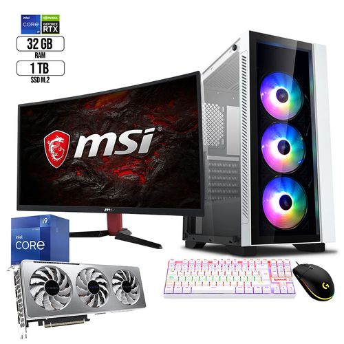 Pc SuperGamer Corei9 12va Monitor 27" 144hz Video Rtx3060ti 8gb Ram 32 Ssd 1tb