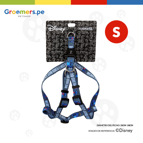 HARNESS PARA PERRO CLASIC STITCH GRIS SMALL