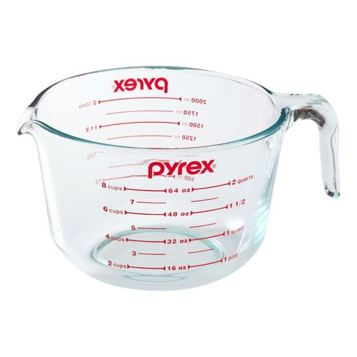 PYREX - Taza de medida de 8 tazas o 2 Lt