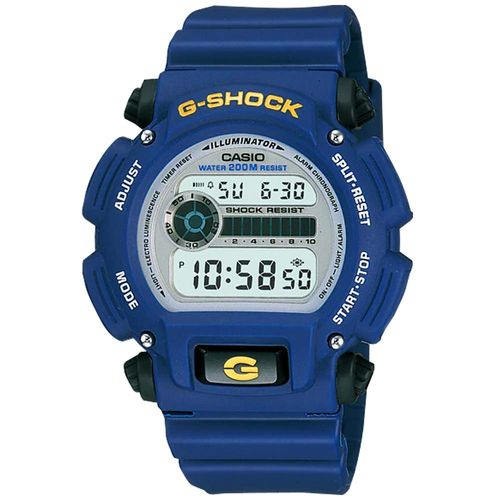 Reloj Casio G-Shock DW9052-2V Digital Luz de Fondo Acuático Resina Azul