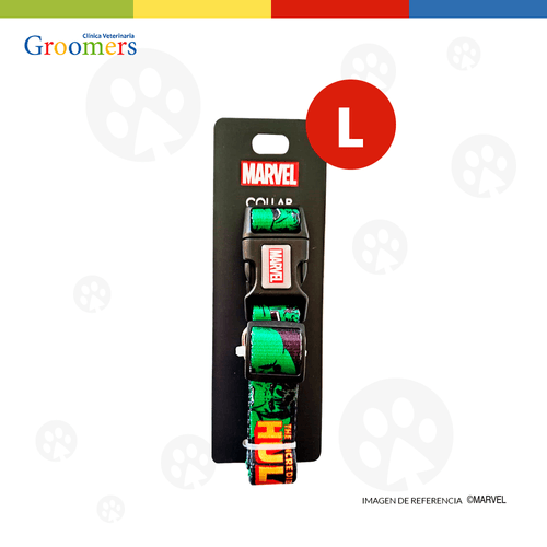 COLLAR PARA PERROS HULK ICON GREEN LARGE