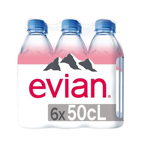 Agua Evian Sixpack 500ml