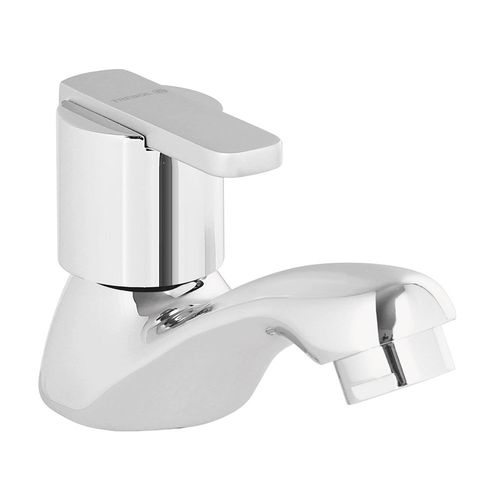 Llave de Lavatorio Trebol Veneto Baja Plata Cromada