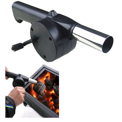 Ventilador Soplador para Parrilla - Negro