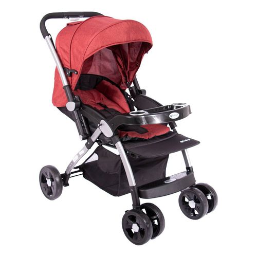 Coche De Paseo Ebaby Kuper Rojo
