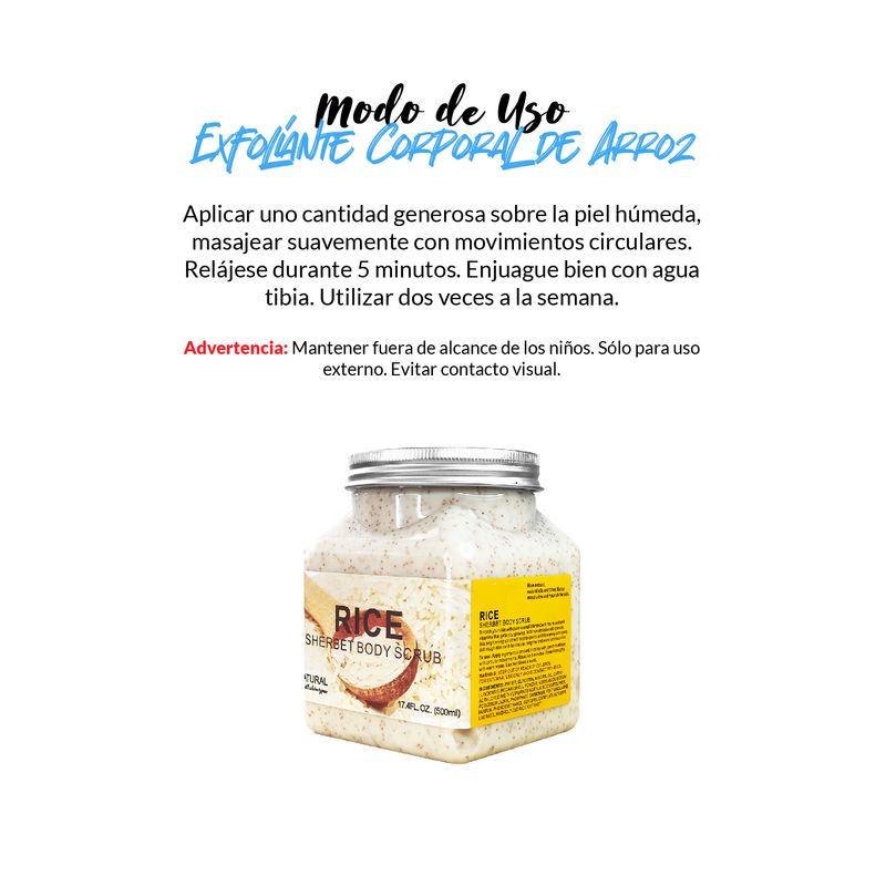 Serum-de-Arroz-Organico-x2-Botellas---Exfoliante-Corporal-de-Arroz----Jabon-de-Arroz-con-Acido-Hialuronico