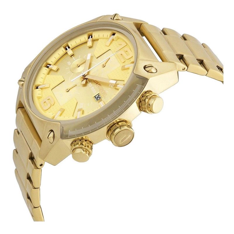 Reloj-Diesel-Overflow-DZ4299-Fecha-Cronometro-Acero-inoxidable-Dorado