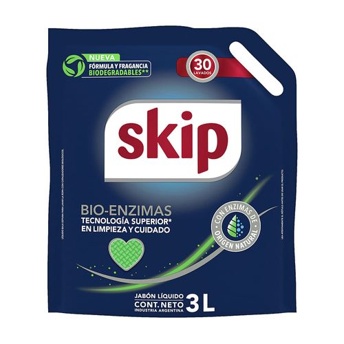 Detergente Liquido Skip Doypack 3L