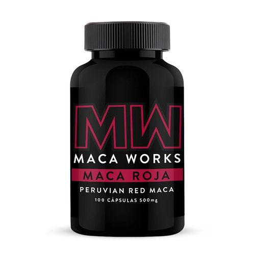 MACA ROJA MACA WORKS 100 CÁPSULAS