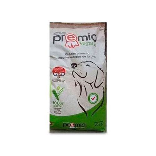 Comida para Perros Premio Vegano Bolsa 20kg + Bono(1.5kg)