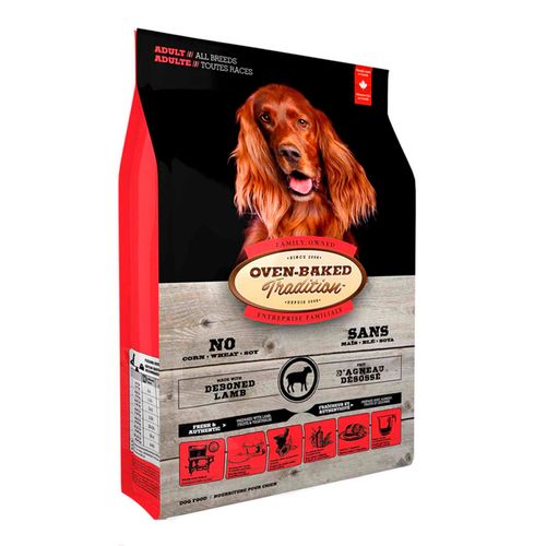 Comida Perro Todas las Razas Oven Baked Tradition Cordero Deshuesado 2.27kg