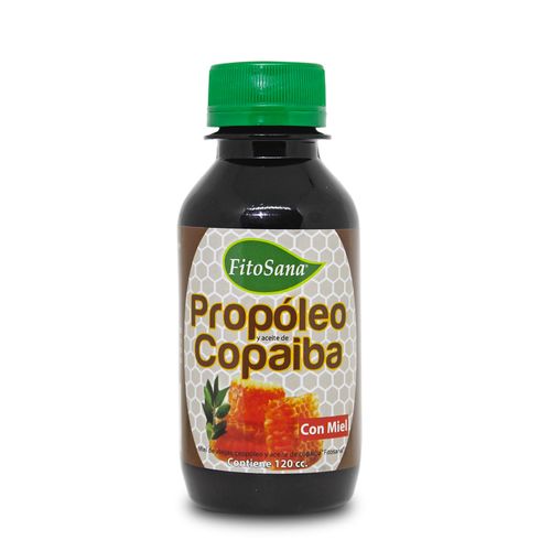 PROPÓLEO CON COPAIBA Y MIEL  120CC