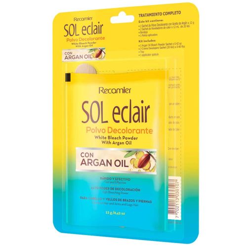 Polvo Decolorante Keratina SOL ECLAIR Blíster 12g