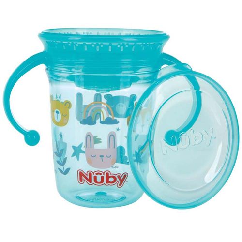 Vaso para Bebé NUBY 360 Wonder Tritan con Manijas 240ml